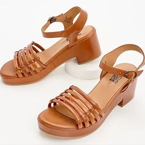🏷 NWT | Miz Mooz Leather Heeled Sandals - Graciela Size 8